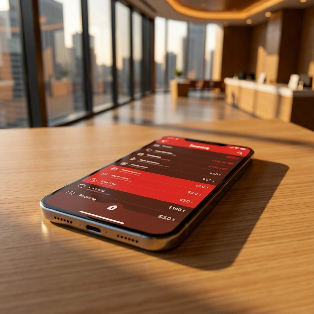 Mobile Banking Interface