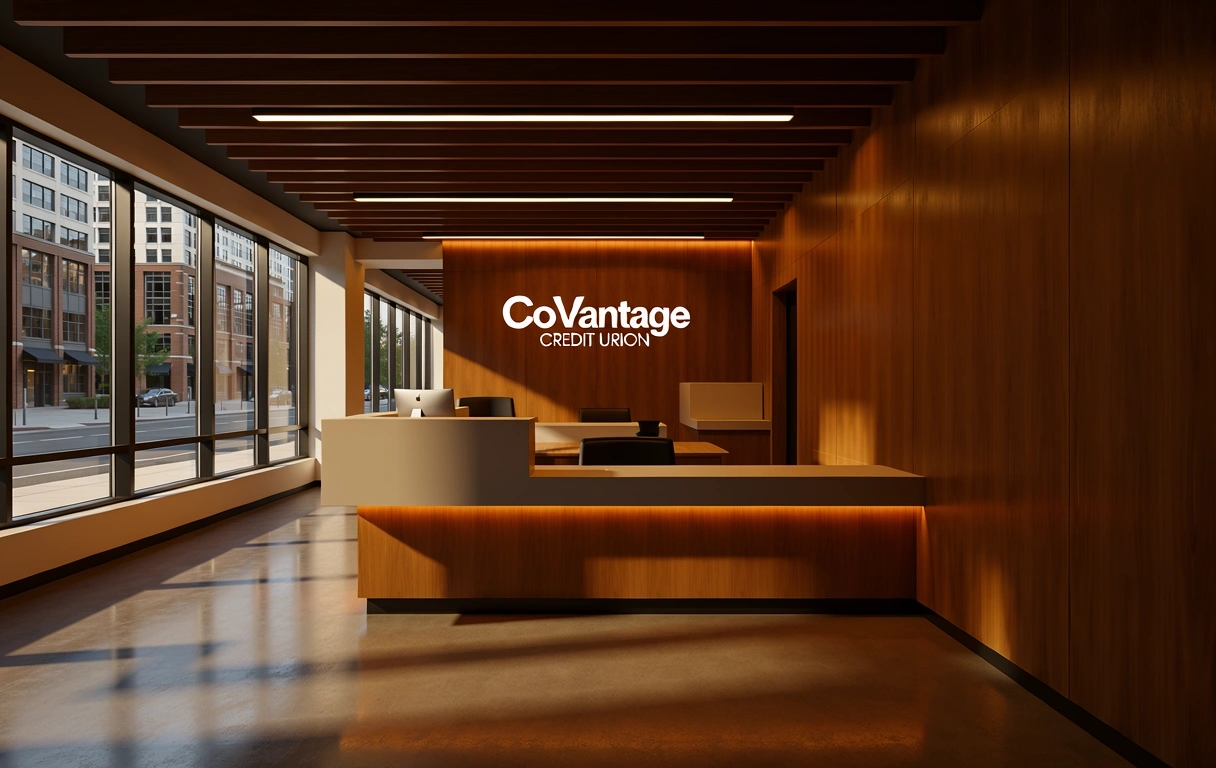 CoVantage Credit Union Branch Interior